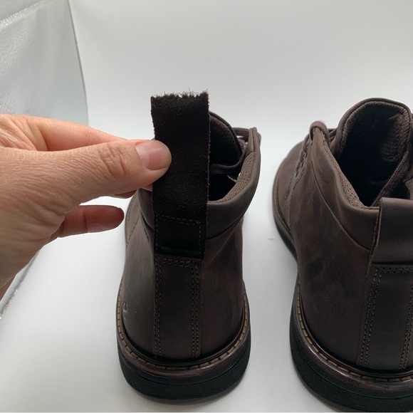 NWOB ECCO Men's Turn II waterproof Boot - Brown Nubuck Leather 43 US 9-9.5 12990 - Picture 6 of 10